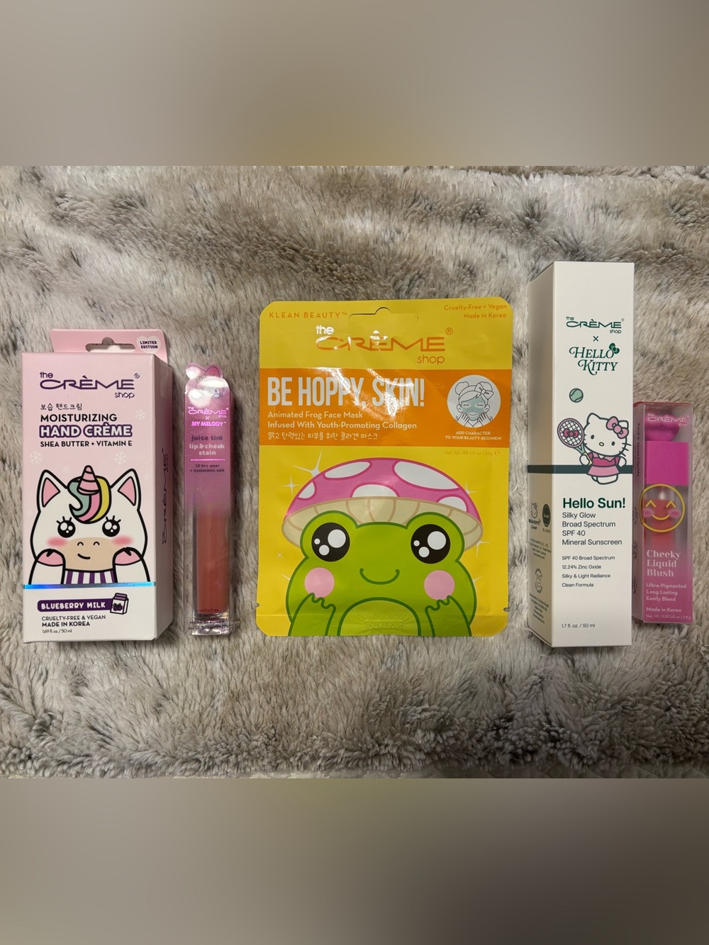 The creme shop five piece bundle